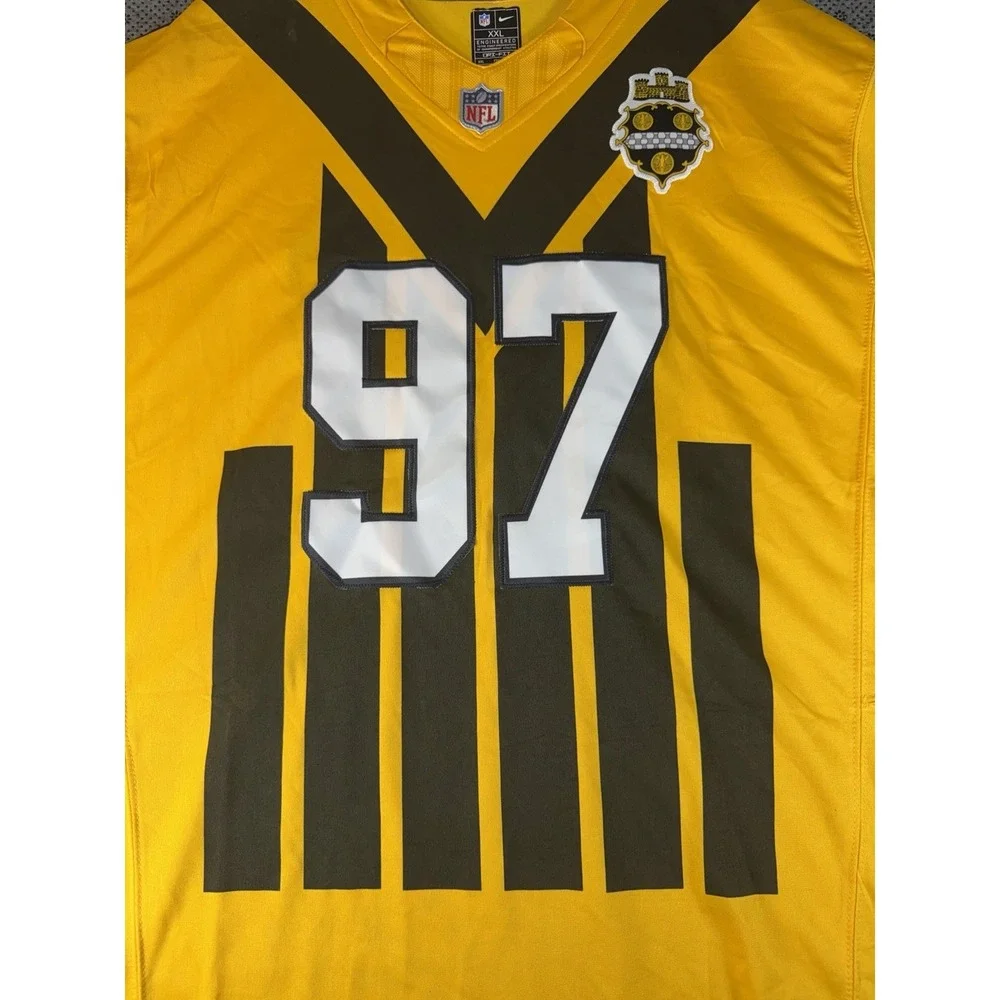 Cameron Hayward Pittsburgh Steelers Nike Gold Alternate 1933 Men's 2XL Jersey 97